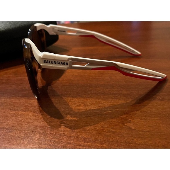 BALENCIAGA WOMENS ROUND HAVANA SILVER BROWN SUNGLASSES BB0024S-30007740-002 - Picture 2 of 11